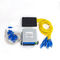 ABS Kutu Tipi Fiber Optik PLC Dağıtıcı 1x8 2.0mm Sc / Upc Bağlayıcı Kompakt Tasarım