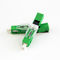 Yeşil SC APC Fiber Hızlı Bağlayıcı ESC250D Tipi 2.0 1.6mm Kablo Düşürme İçin